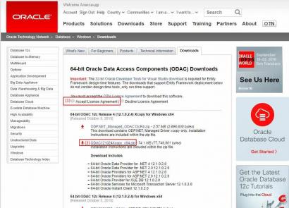 Windows: установка Oracle Instant Client